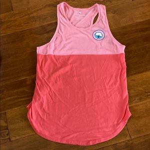 Southern Shirt Company tank Sz SM Pink & Coral